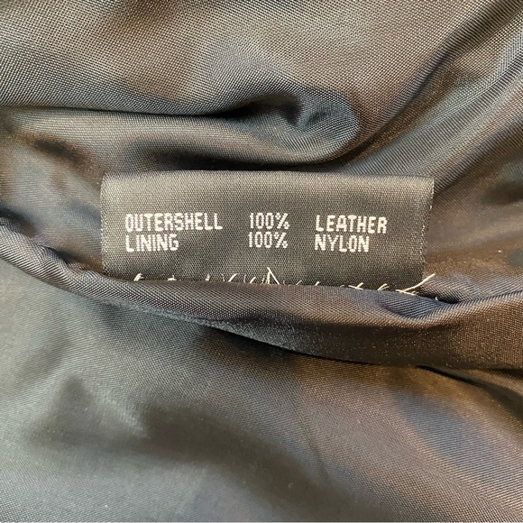 Chrome Gear RevTech Leather Jacket Size Large Biker Streetwear - Picture 7 of 8